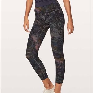Lululemon Wunder Under Hi-Rise 7/8 Tight 25" sz 6